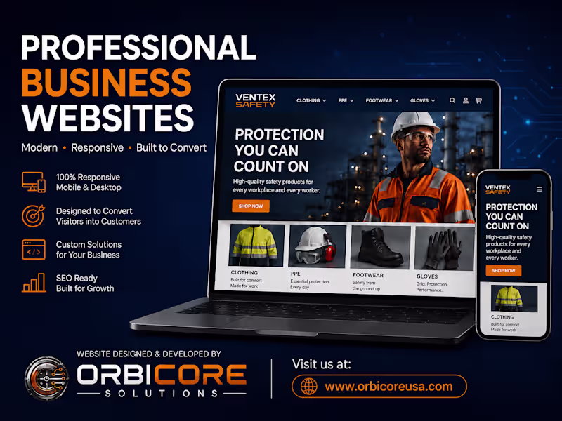 Cover image for Professional Business Website Development