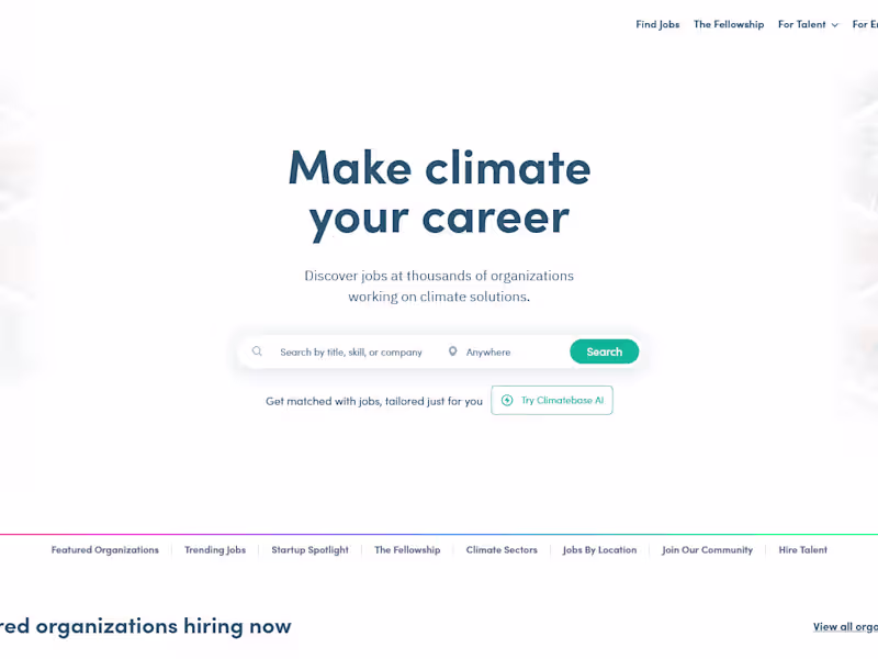 Cover image for Climatebase