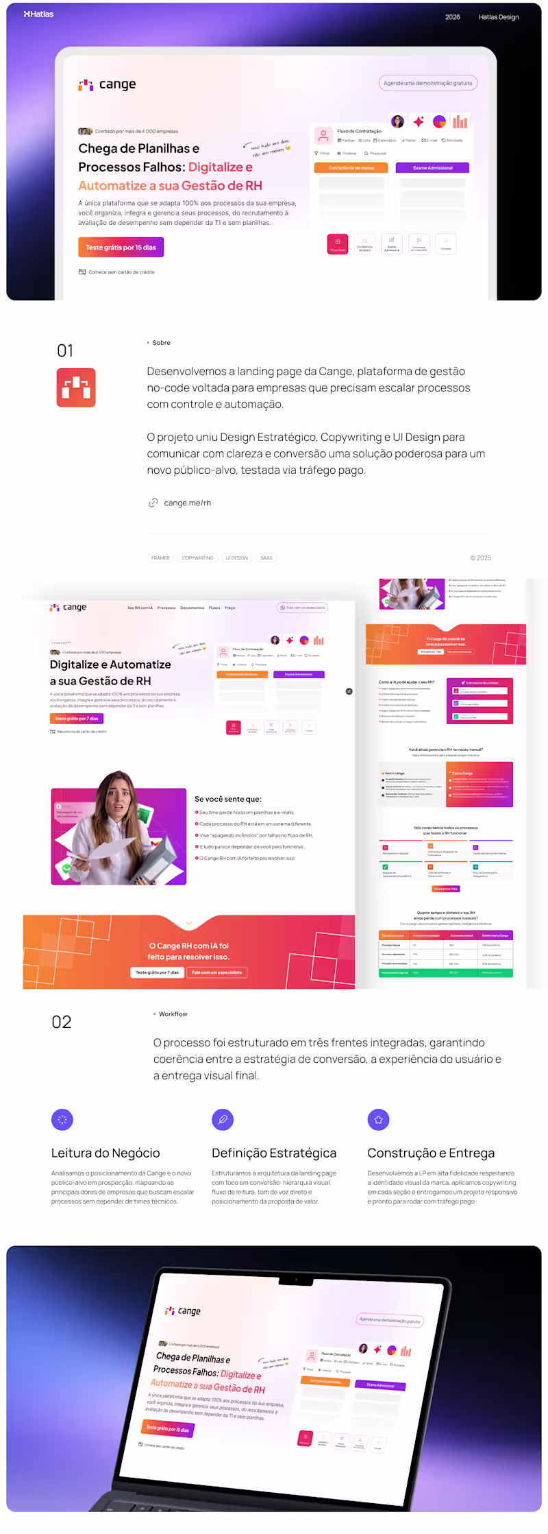Cover image for Cange Landing Page