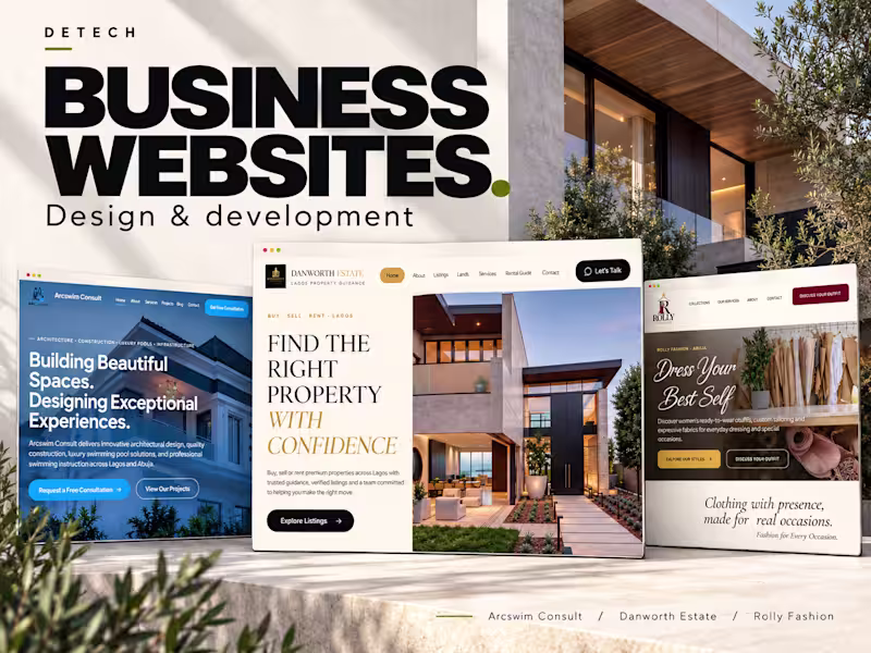 Cover image for Business Website Design & Development