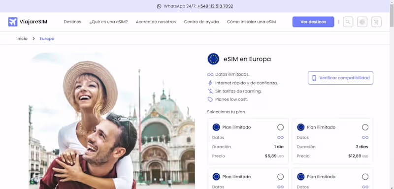 Cover image for Viajar eSIM