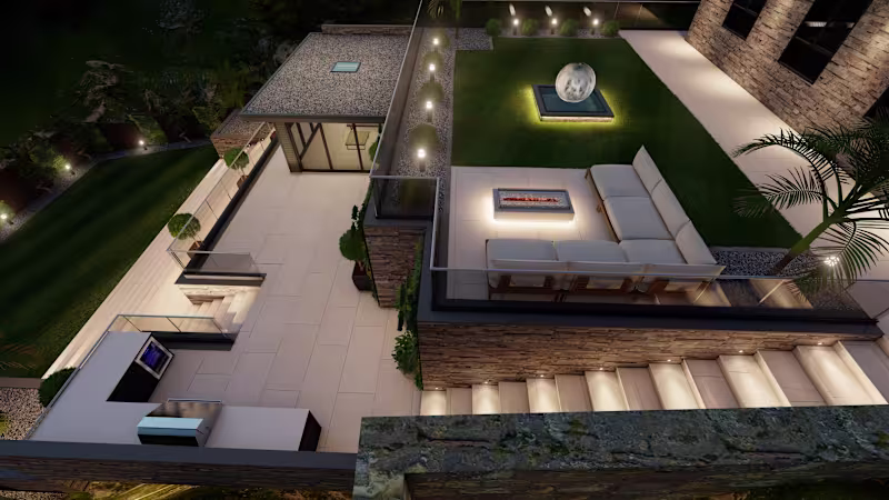 Cover image for I will design backyard front