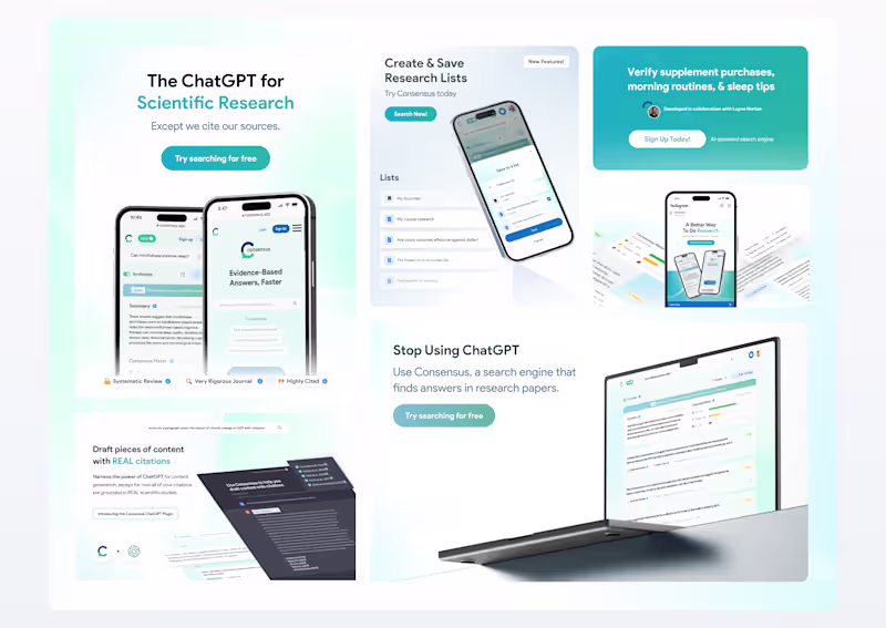 Cover image for CONSENSUS – Ad Creative Campaigns & Strategic Growth