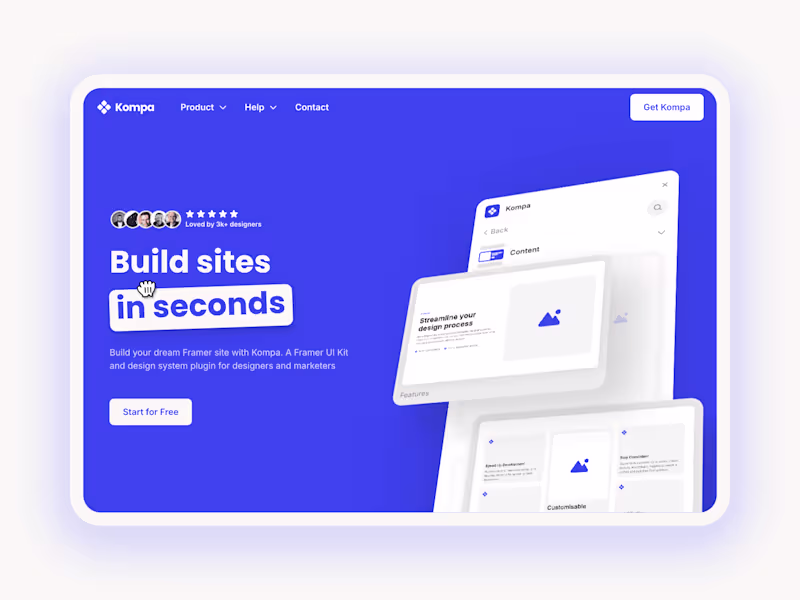 Cover image for Kompa Website