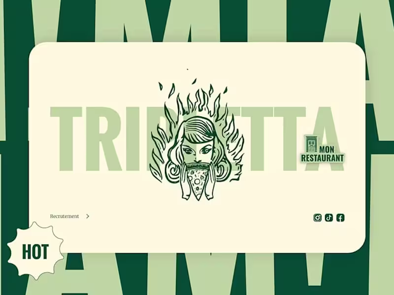 Cover image for 🍕 Tripletta - La pizza de quartier qui a du caractère