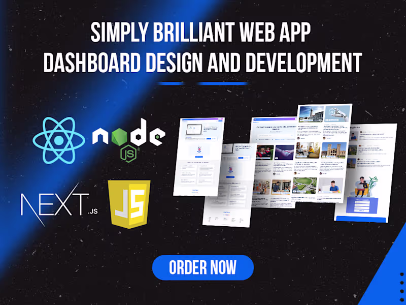 Cover image for You will get Stunning Web App Dashboard