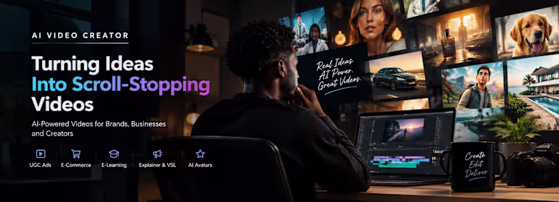 Cover image for Professional AI Avatar Training & Explainer Videos