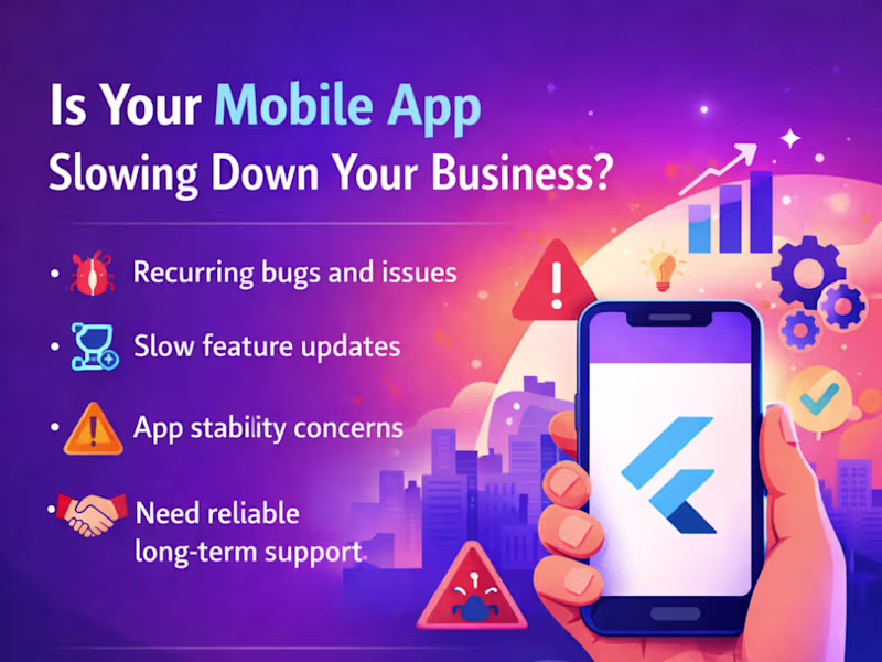 Cover image for Flutter App Development for iOS & Android | MVPs, Business Apps