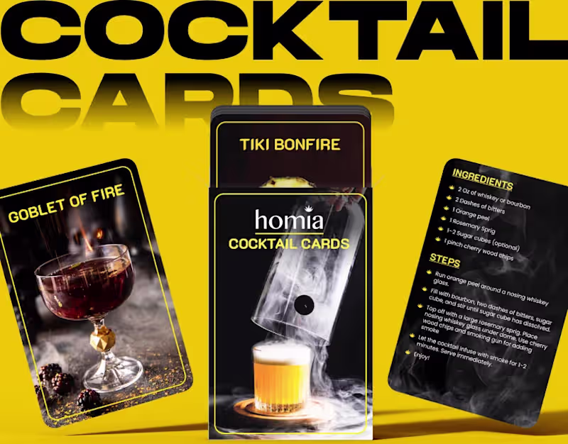 Cover image for Homia Cocktail Cards