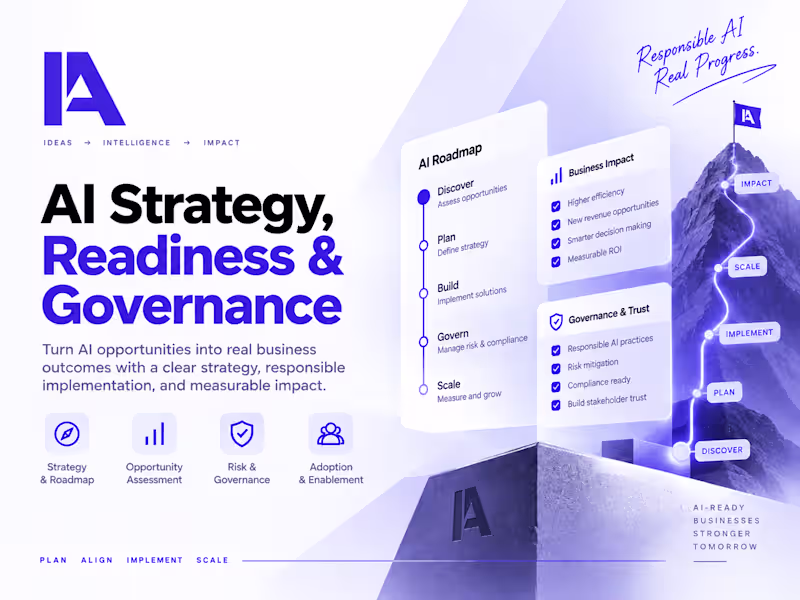 Cover image for AI Strategy, Readiness & Governance