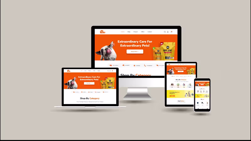 Cover image for iPaw is a modern e-commerce