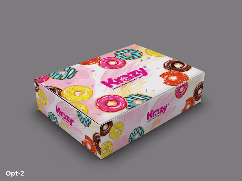 Cover image for Donut Box :: Behance
