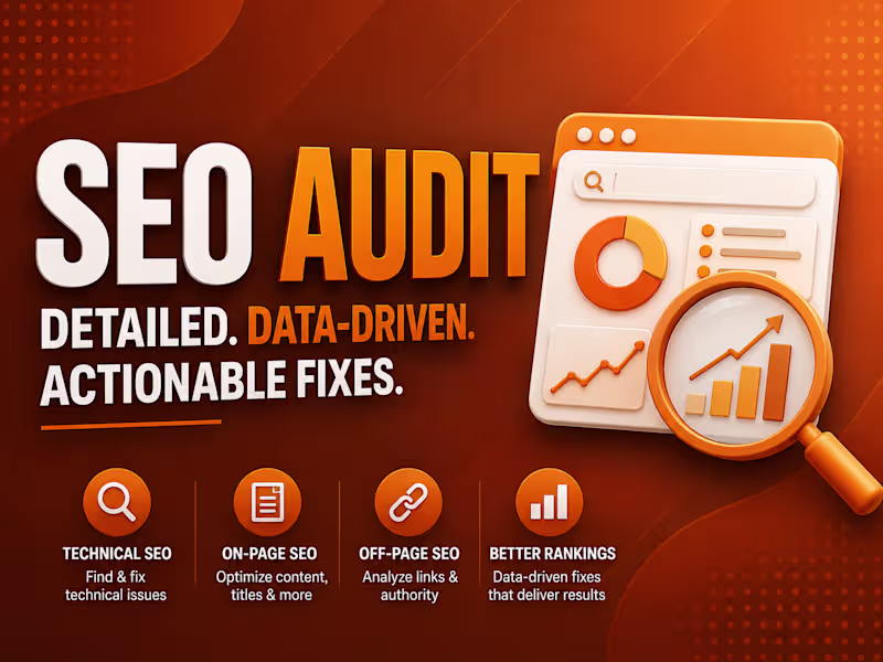 Cover image for Detailed website SEO audit with actionable fixes