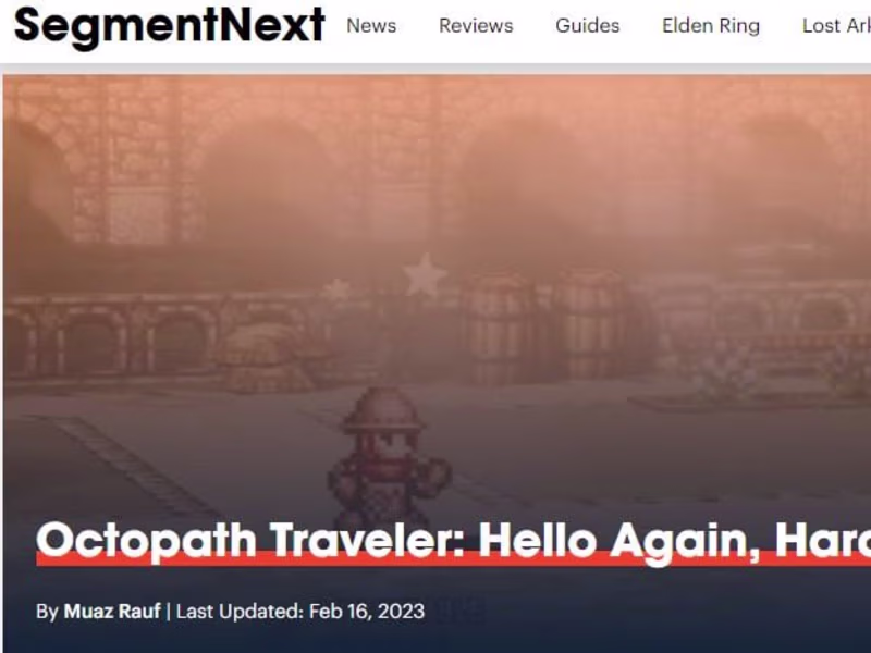 Cover image for SegmentNext Content Manager/Creator