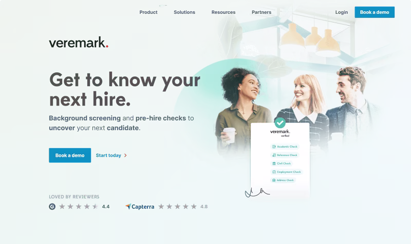 Cover image for Re-build Webflow site for an identity-verifying company