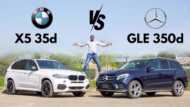 Cover image for BMW X5 vs Mercedes Benz GLE Review