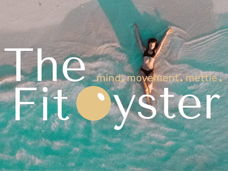 Cover image for The Fit Oyster | Yoga & Wellness Brand Identity