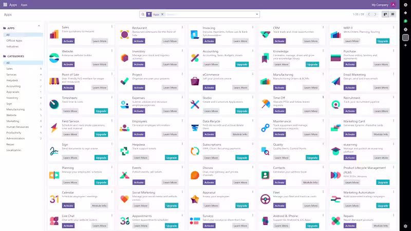 Cover image for Odoo 18 Pharmacy Module Development