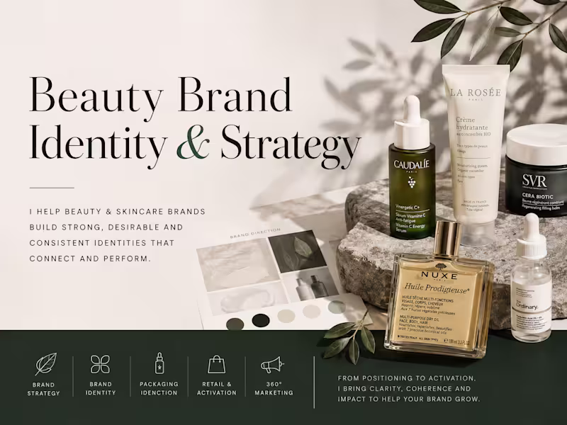 Cover image for Beauty Brand Identity & Strategy
