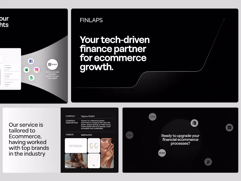 Cover image for FinTech Pitch Deck-Finlaps