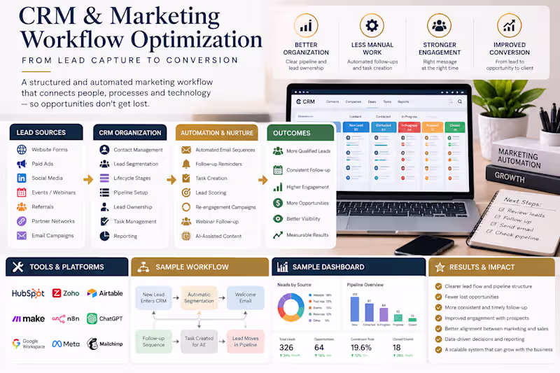 Cover image for Marketing Operations & CRM Workflow Optimization