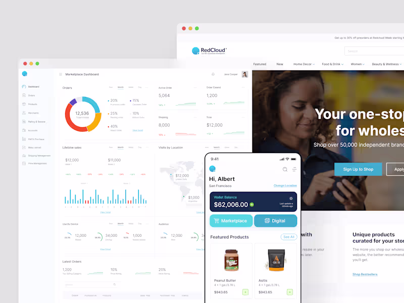 Cover image for End-to-End Product Design — Web, Mobile & Platform