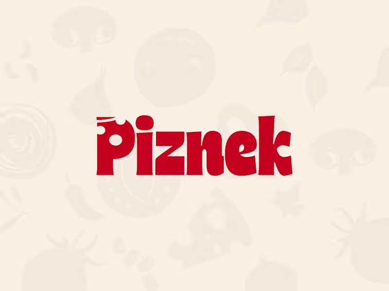 Cover image for Piznek - Brand Guidelines Pizza