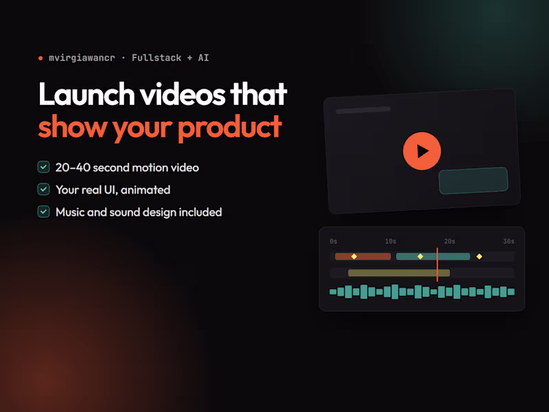 Cover image for Product Launch Video