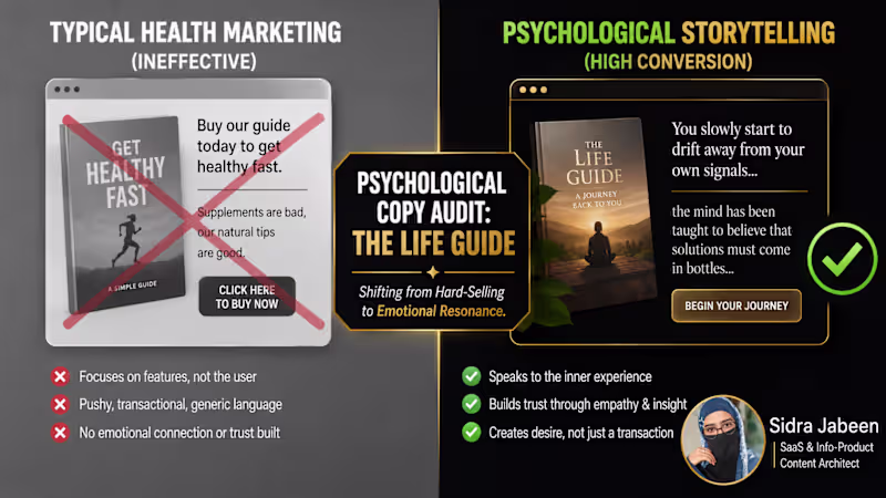 Cover image for Wellness Brand Copywriting