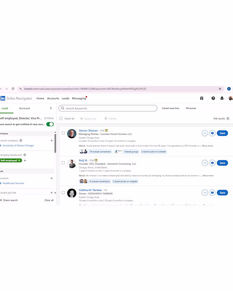 Cover image for LinkedIn Sales Navigator