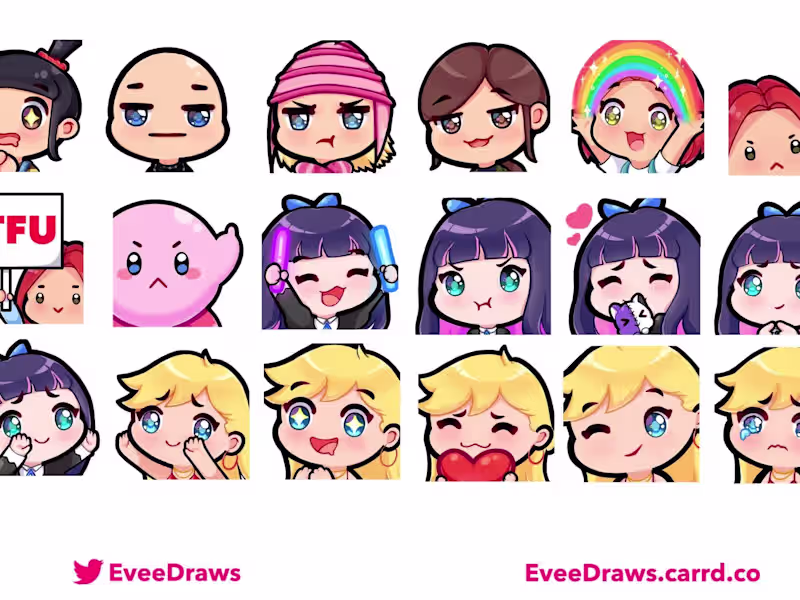 Cover image for i will create adorable live streaming assets for you! 