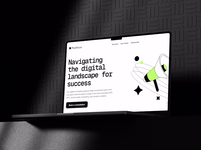 Cover image for Positivus Website