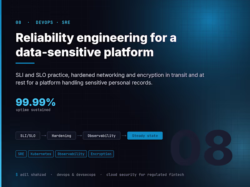 Cover image for Reliability engineering for a data-sensitive
