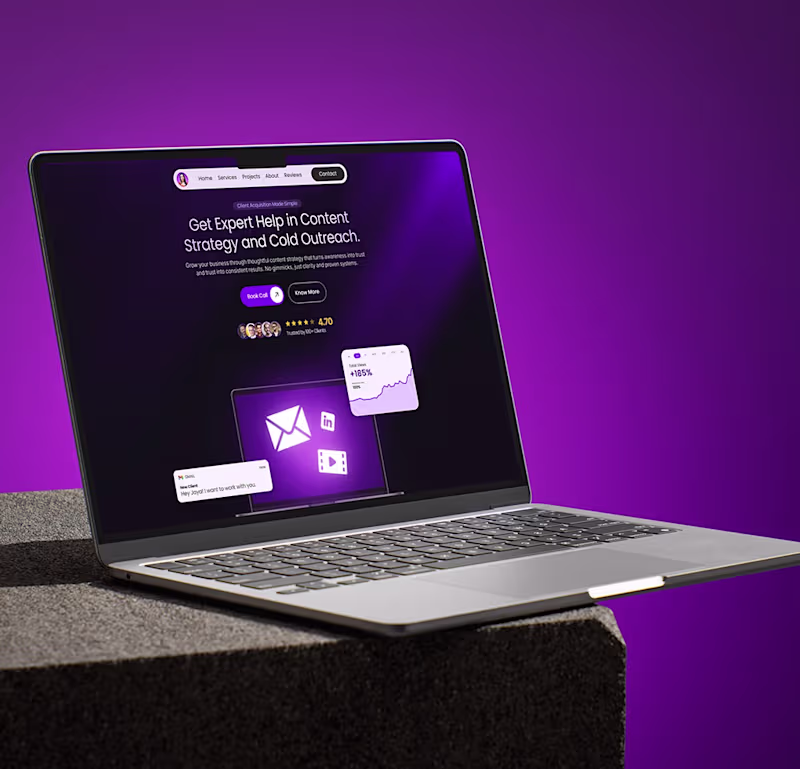 Cover image for JAYA LOHAR — PORTFOLIO WEBSITE Jaya approached me to design ...