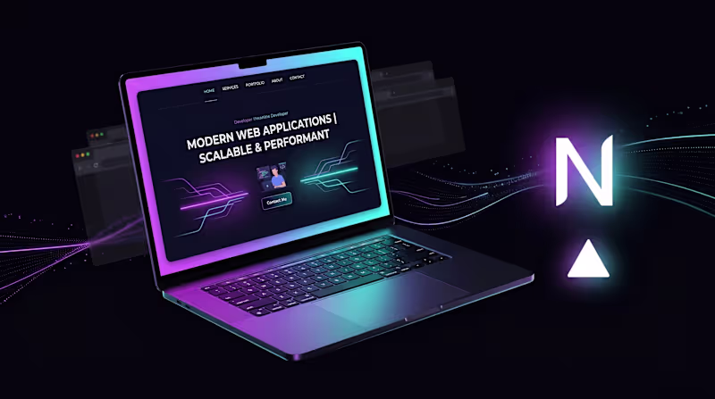 Cover image for Web App / Landing Page (Next.js)
