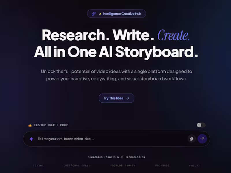 Cover image for VibeShot AI — AI Production Brief & Storyboard Generator