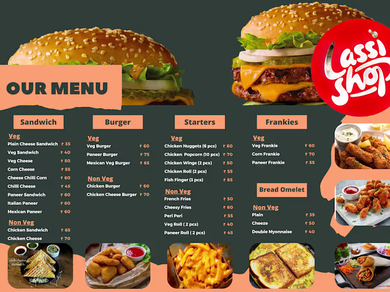 Cover image for Beautiful and attractive menu design