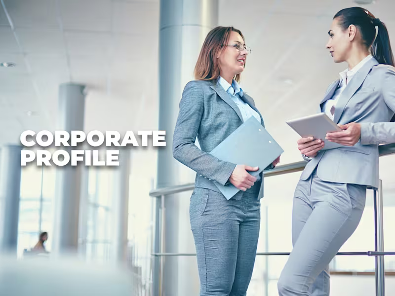 Cover image for Corporate Profile Design