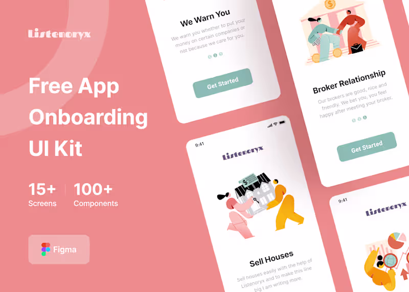 Cover image for Onboarding UI Kit