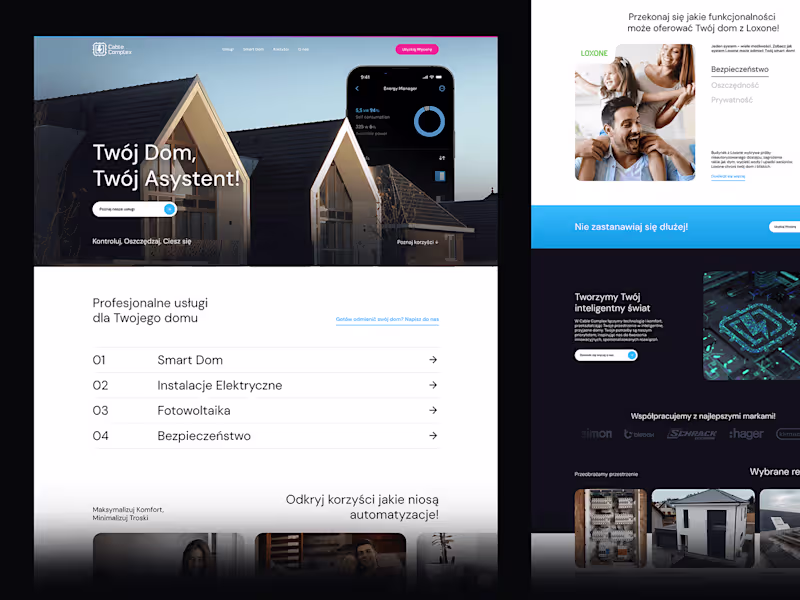 Cover image for Cable Complex - Website Design :: Behance