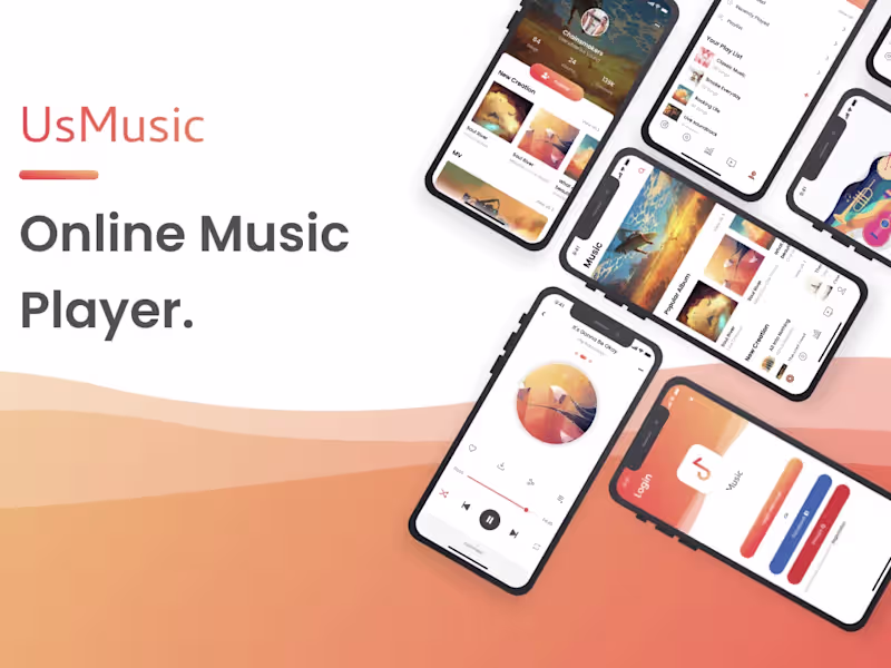 Cover image for Designing an Engaging and User-Friendly Music Mobile App