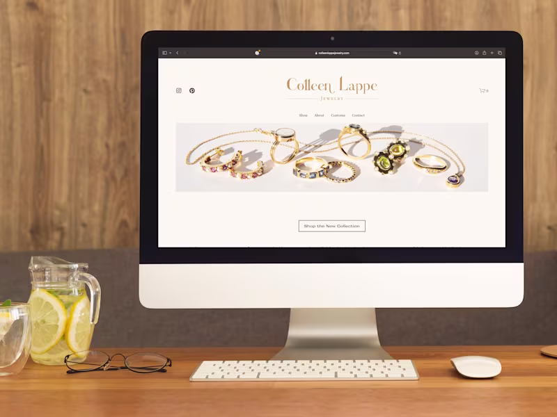 Cover image for E-Commerce Website for Fine Jeweler