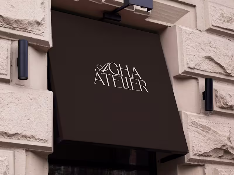 Cover image for Agha Atelier Brand Identity System