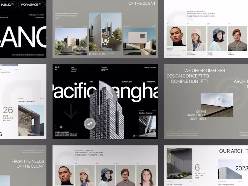 Cover image for Pasific Sangha - Architecture Landing Page