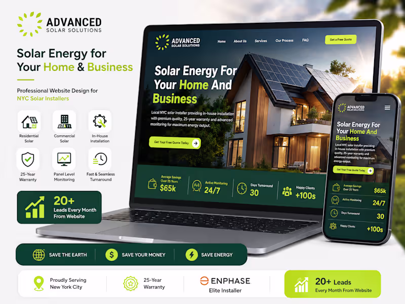 Cover image for ☀️ Advanced Solar Solutions, a