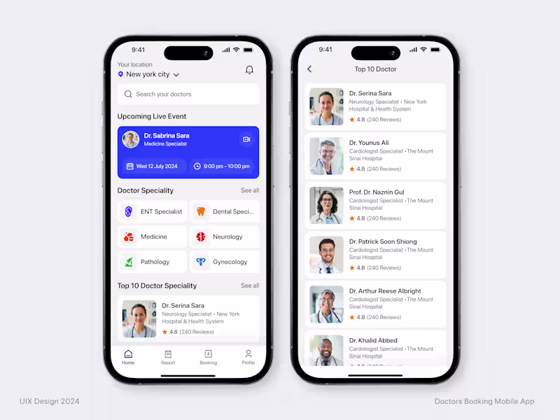 Cover image for DocTime - Doctor Appointment Booking Mobile App