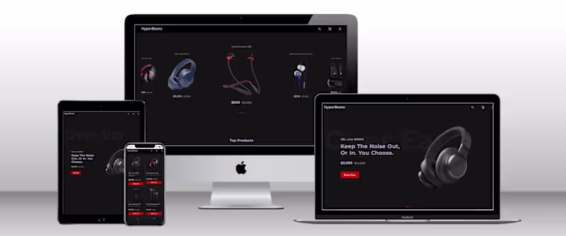 Cover image for HyperBeats - MERN Ecommerce Store