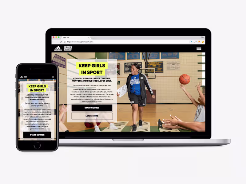 Cover image for Development of Keep Girls in Sport Digital Platform