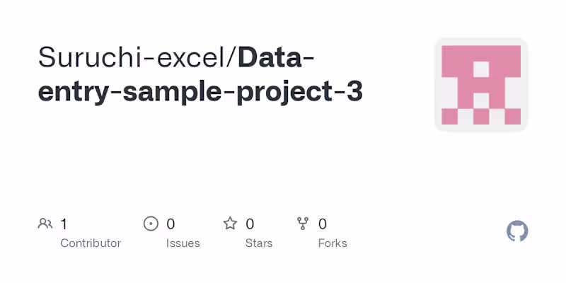 Cover image for Data-entry-sample-project-3