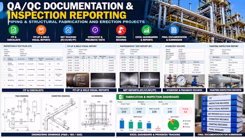 Cover image for QA/QC Documentation & Inspection Reporting